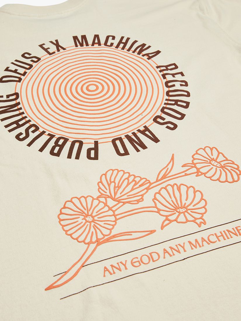 Deus ex Machina Dusty Graphic T-Shirt, White/Multi, L