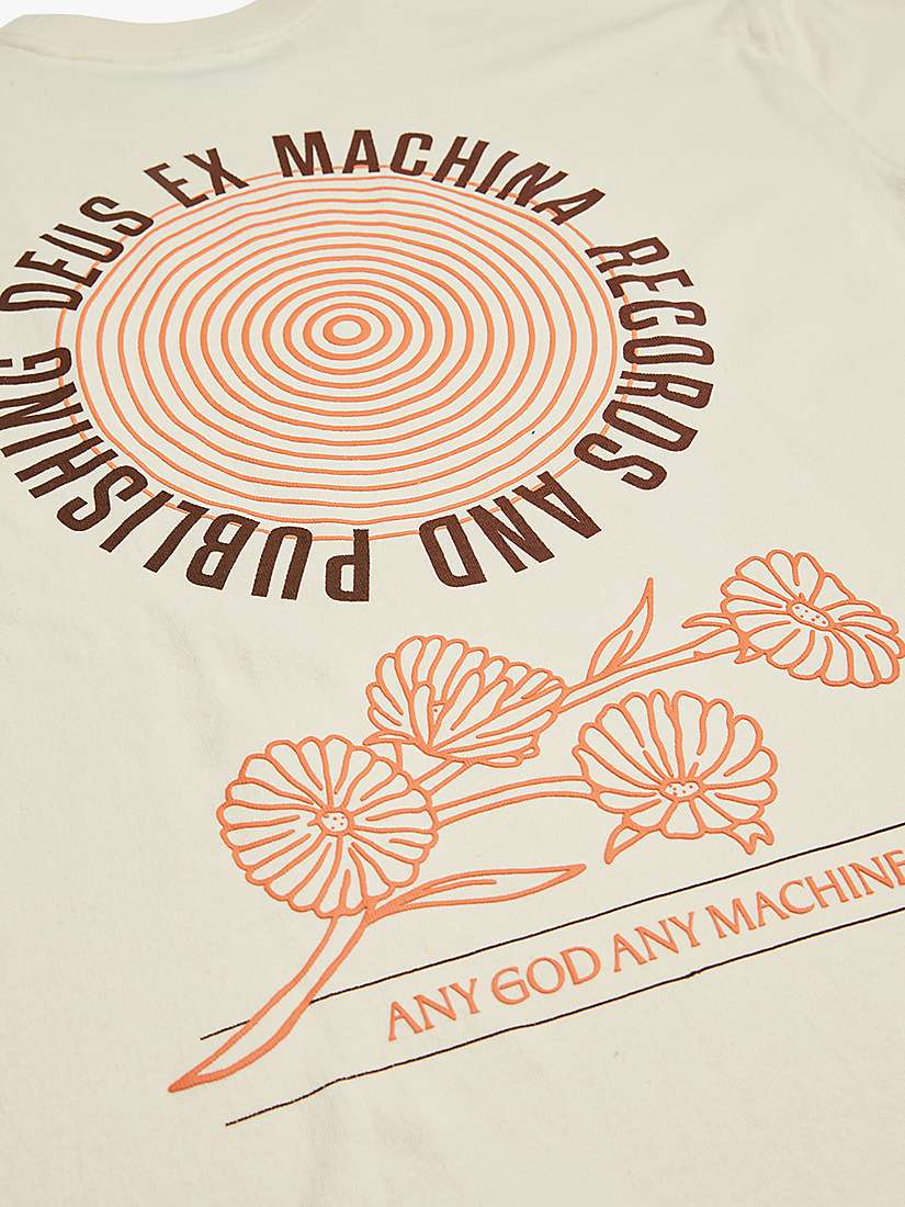 Buy Deus ex Machina Dusty Graphic T-Shirt, White/Multi Online at johnlewis.com