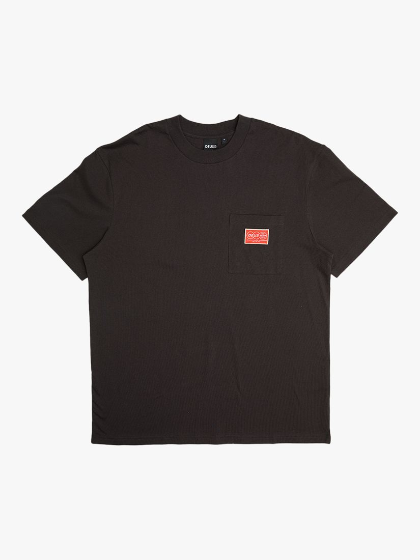 Deus ex Machina Venture Pocket T-Shirt, Anthracite, XL