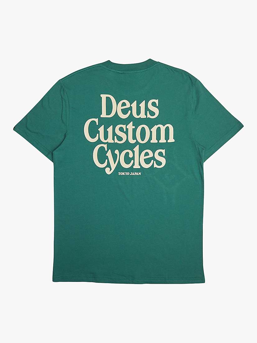 Buy Deus ex Machina Metro T-Shirt, Green Online at johnlewis.com