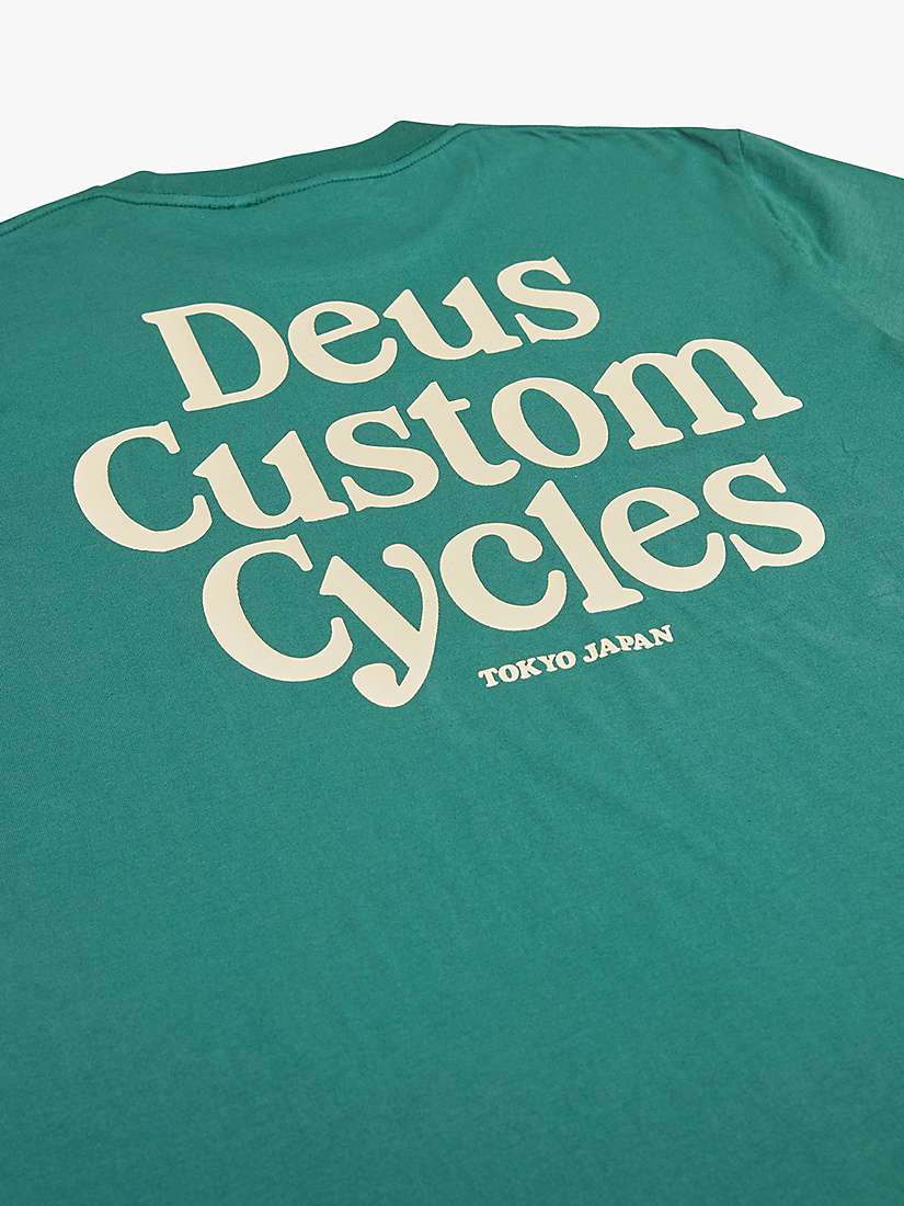 Buy Deus ex Machina Metro T-Shirt, Green Online at johnlewis.com