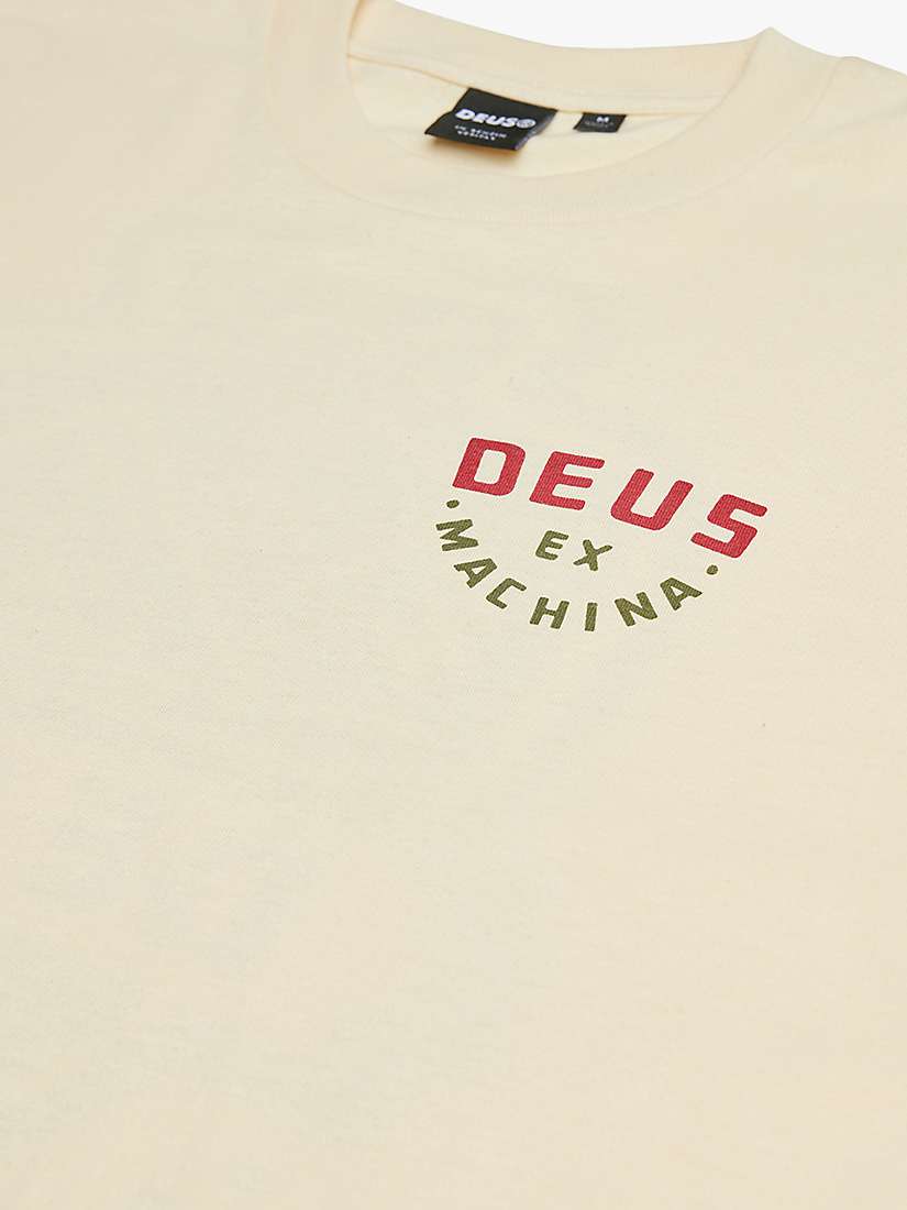 Buy Deus ex Machina Out Doors T-Shirt, Dirty White Online at johnlewis.com