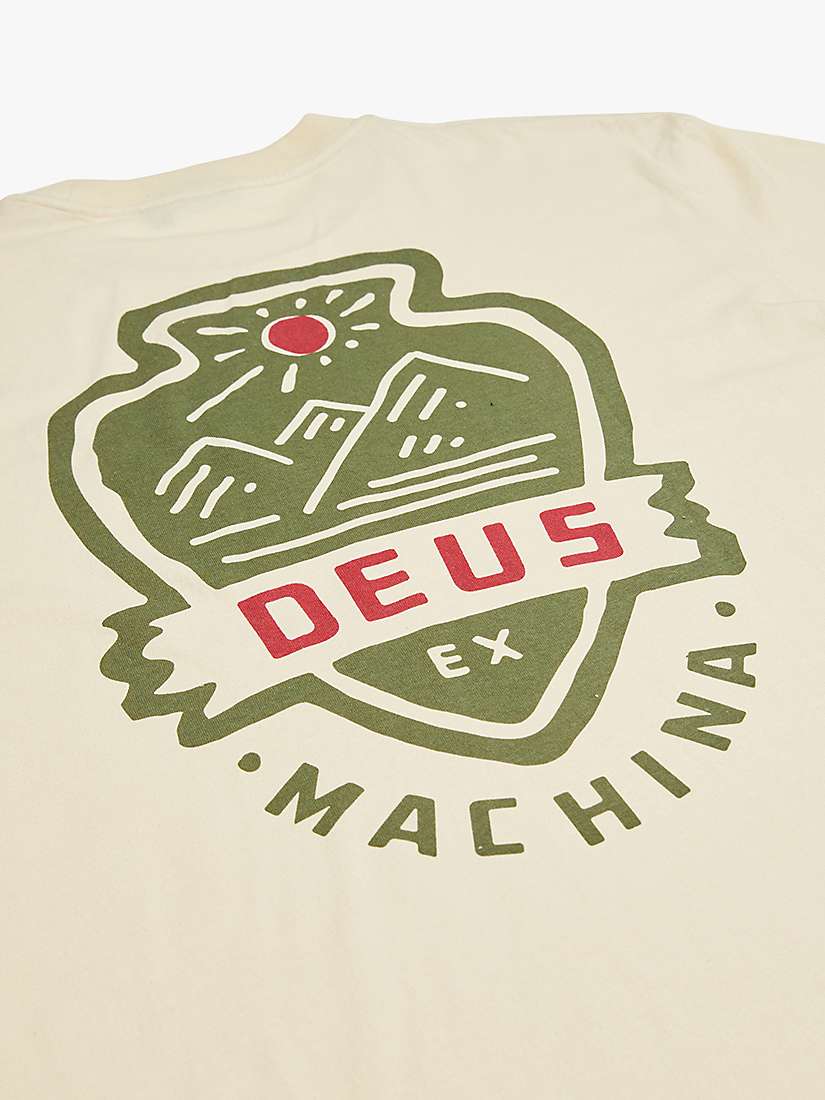 Buy Deus ex Machina Out Doors T-Shirt, Dirty White Online at johnlewis.com
