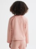 Reiss Kids' Connie Logo Sweatshirt, Apricot