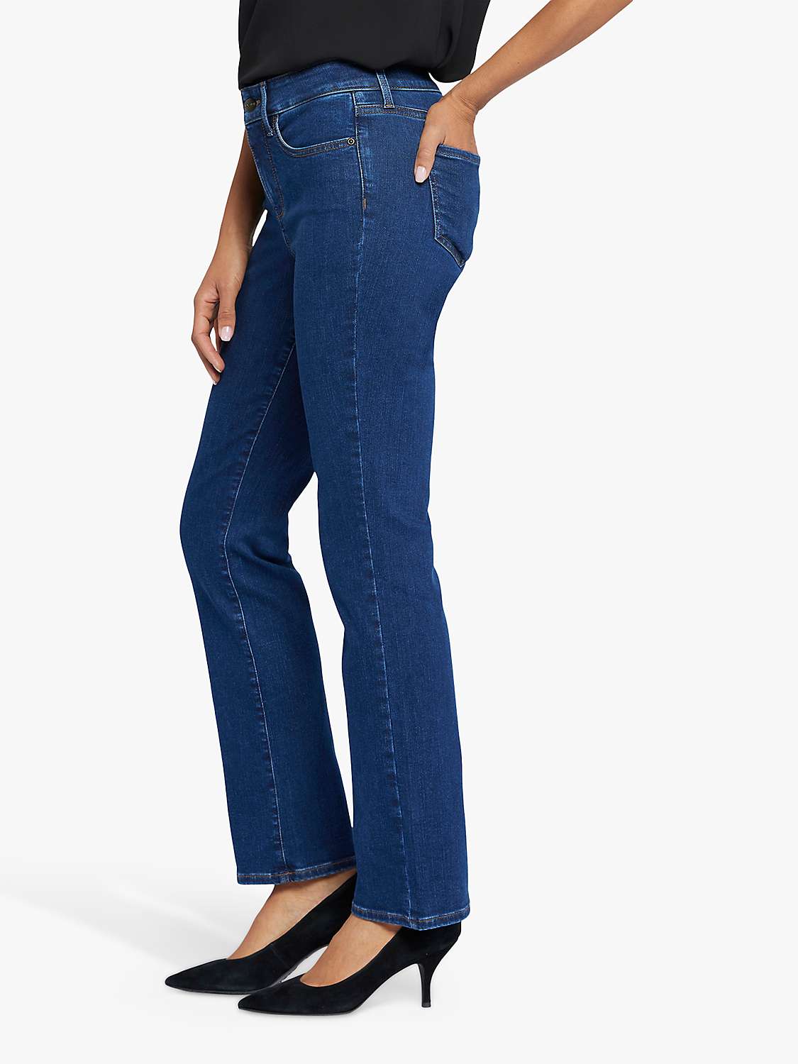 Buy NYDJ Ellison High Rise Straight Jeans Online at johnlewis.com