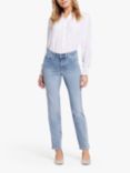 NYDJ Ellison High Rise Straight Jeans, Haley