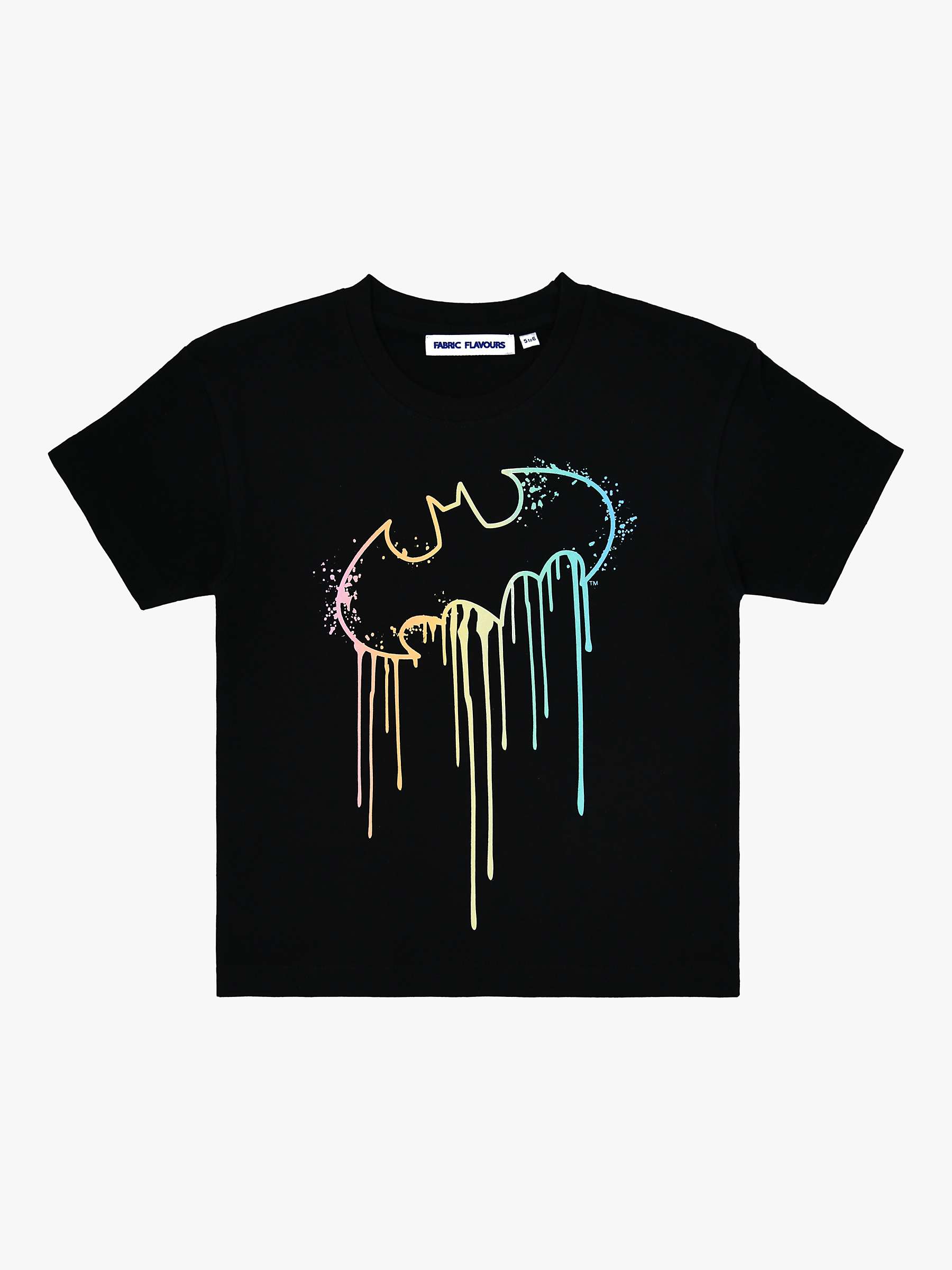 Buy Fabric Flavours Kids' Batman Sweatshirt & Oversized T-Shirt Set, Multi Online at johnlewis.com