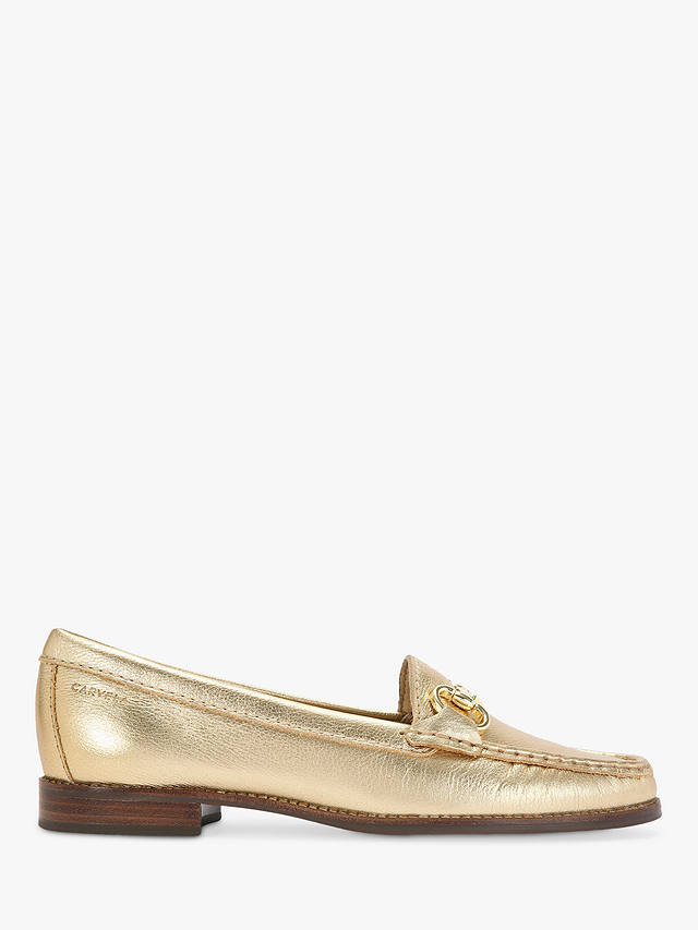 Carvela Comfort Click Loafers, Gold