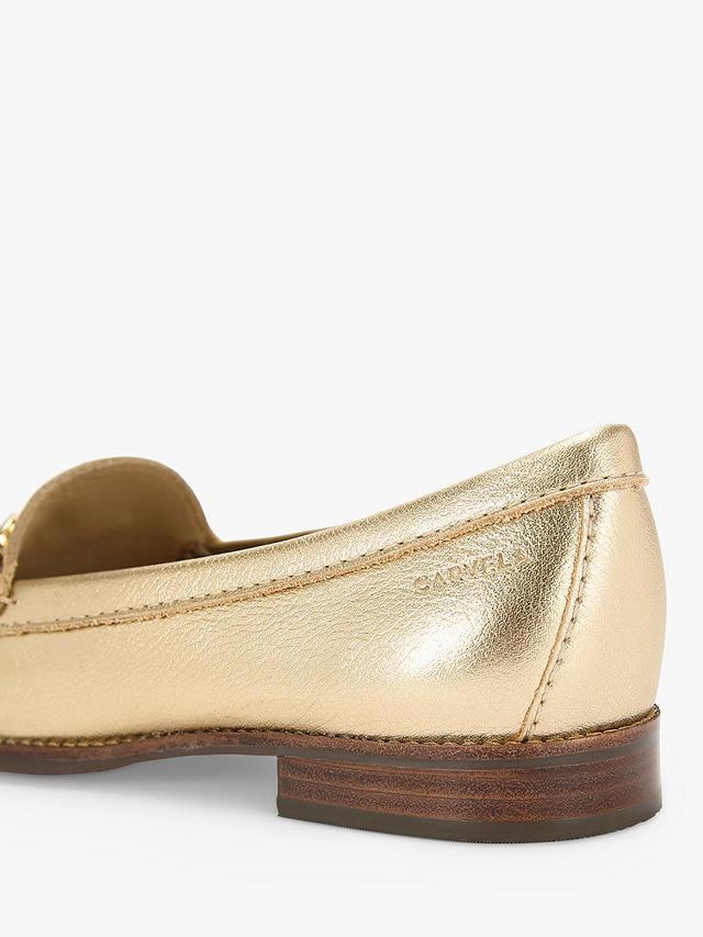 Carvela Comfort Click Loafers, Gold