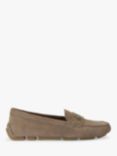 Kurt Geiger London Eagle Suede Driver Moccasins, Natural Taupe