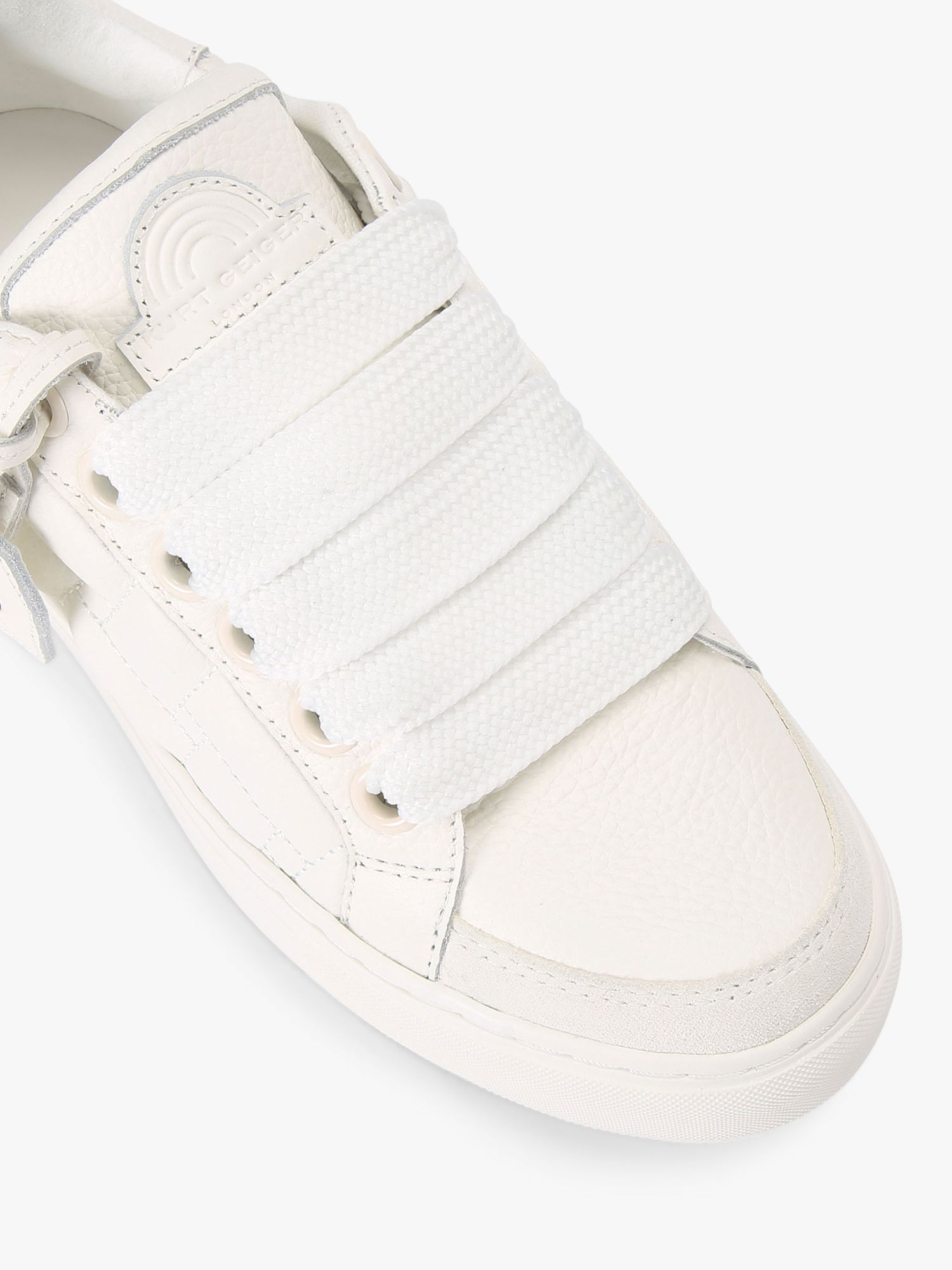 Buy Kurt Geiger London Southbank Leather Trainers Online at johnlewis.com