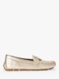 Kurt Geiger London Eagle Metallic Driver Shoes, Gold