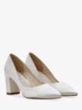 Rainbow Club Farah Wedding Court Shoes, Ivory Satin