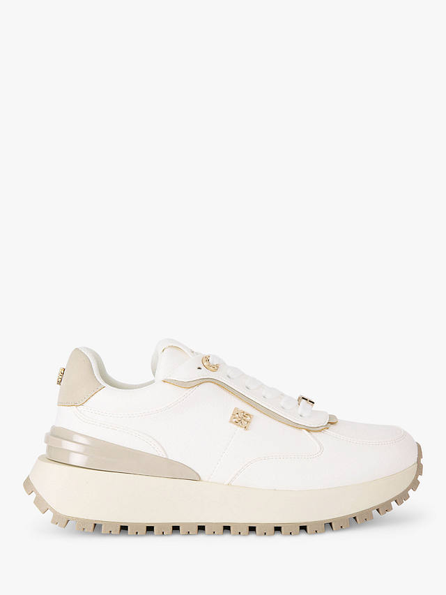 KG Kurt Geiger Louisa Lace Up Trainers, White