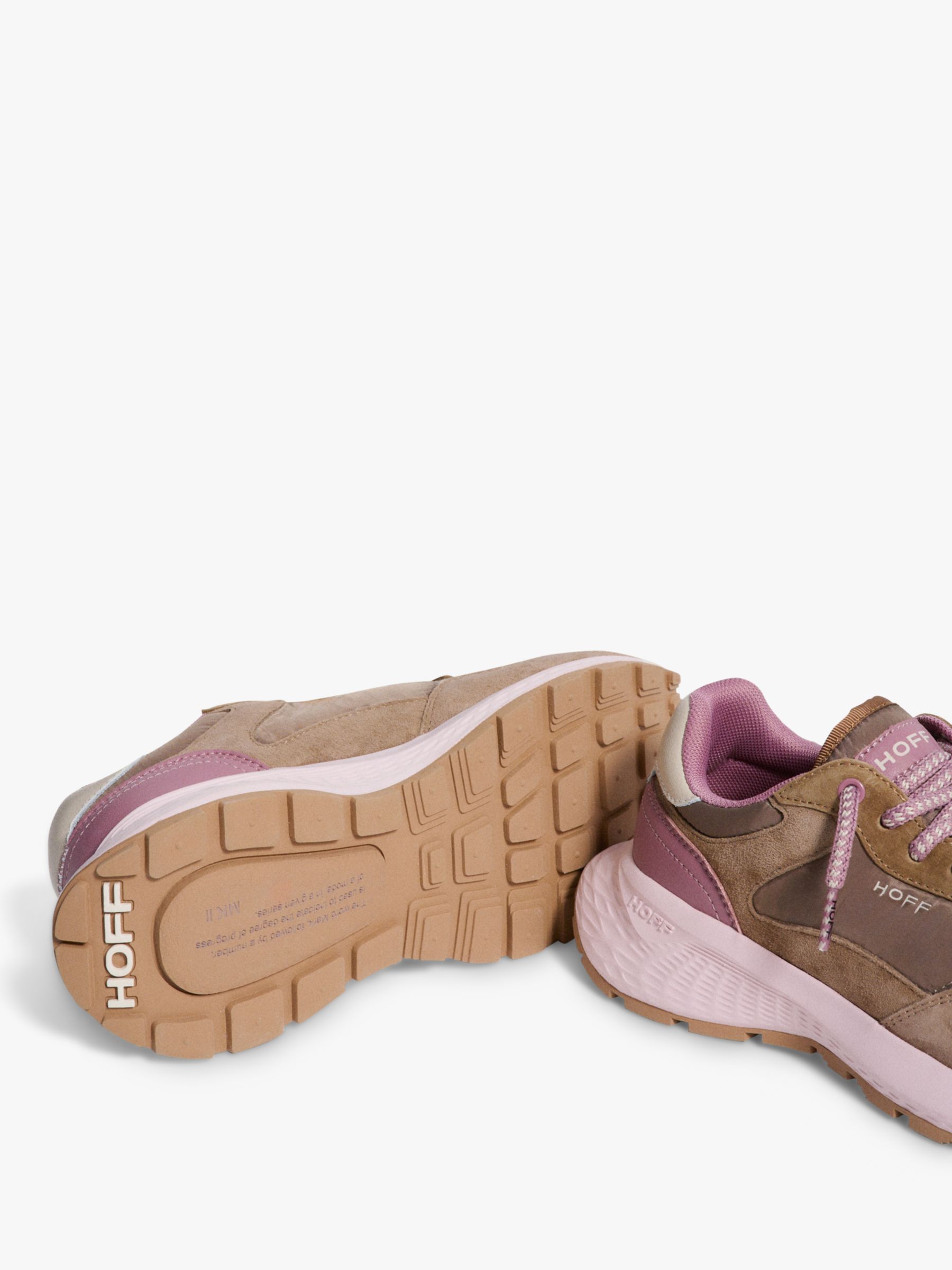 HOFF City MK Budapest Trainers, Khaki/Dusty Pink