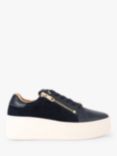 Carvela Connected Leather Zip Chunky Trainers