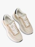 Carvela Flare Leather Trainers, Neutral
