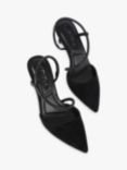 Carvela Paparazzi Suede High Heel Court Shoes, Black