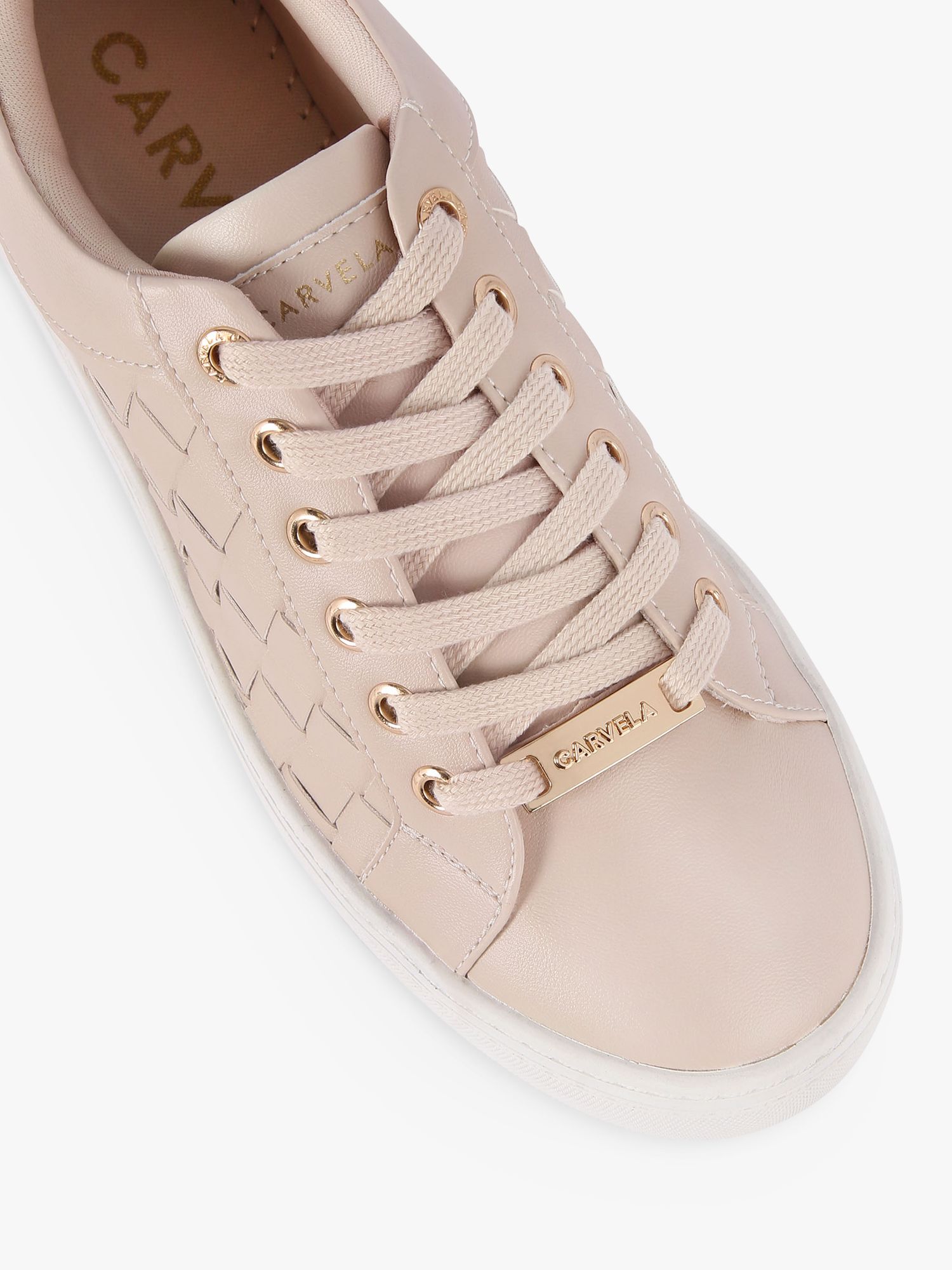 Buy Carvela Checker Trainers Online at johnlewis.com