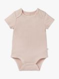 MORI Baby Ribbed Short Sleeve Bodysuit