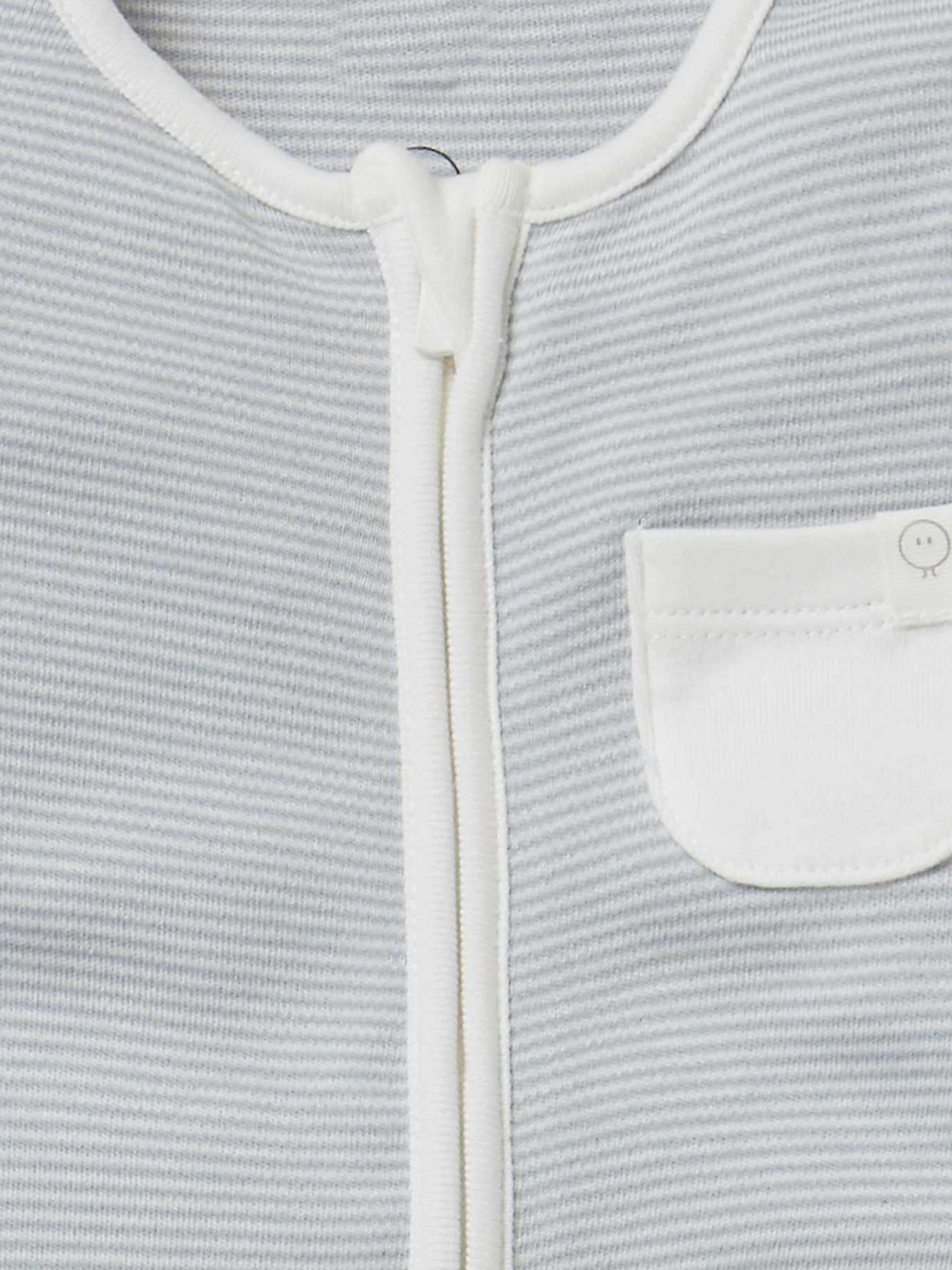 Buy MORI Baby Clever Zip Pocket Sleepsuit Online at johnlewis.com