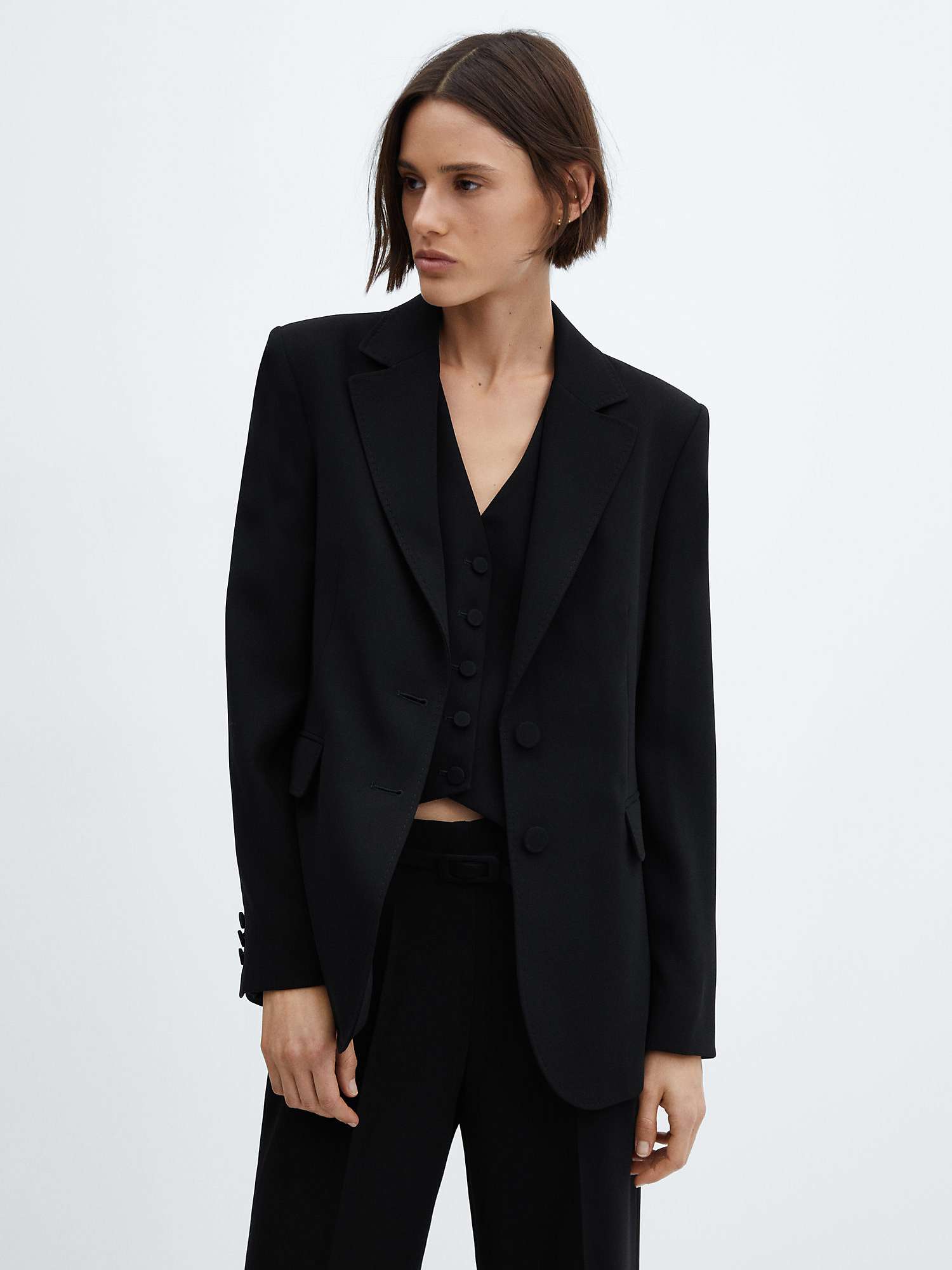 Buy Mango Iguana Fitted Blazer Online at johnlewis.com