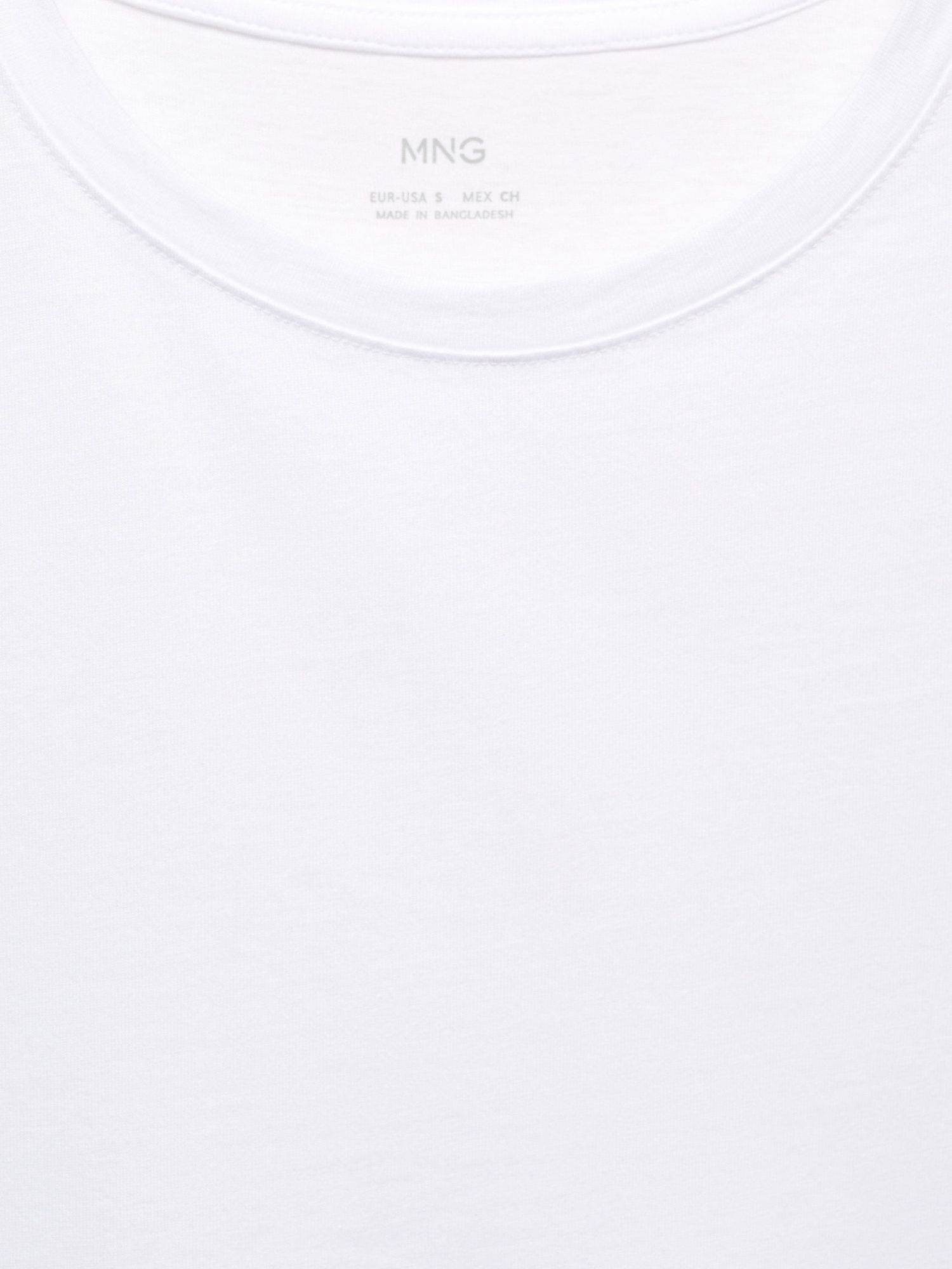 Buy Mango Chalaca Cotton T-Shirt Online at johnlewis.com