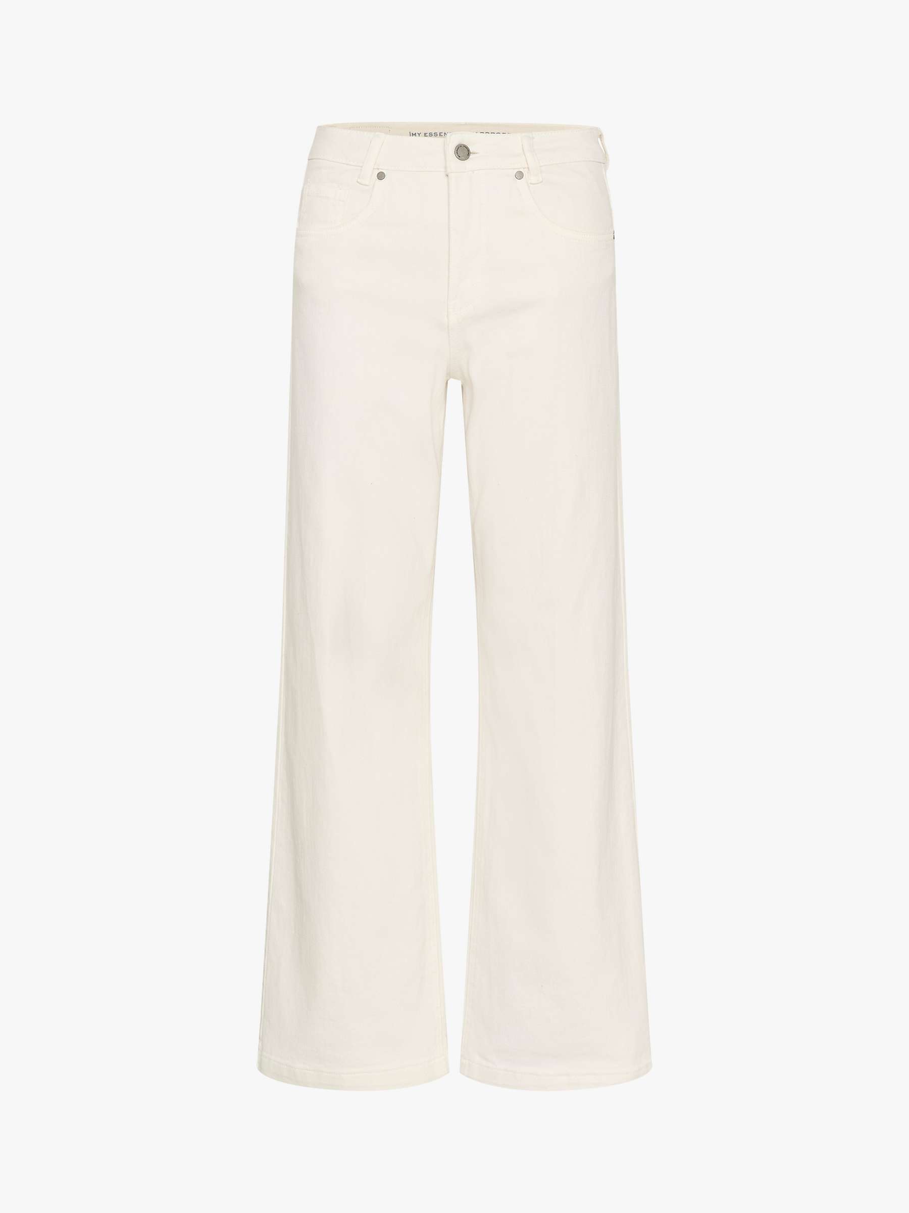 Buy MY ESSENTIAL WARDROBE Louis High Waist Wide Leg Jeans, Champagne Online at johnlewis.com