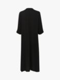 MY ESSENTIAL WARDROBE Lima Flora Button Maxi Dress, Black