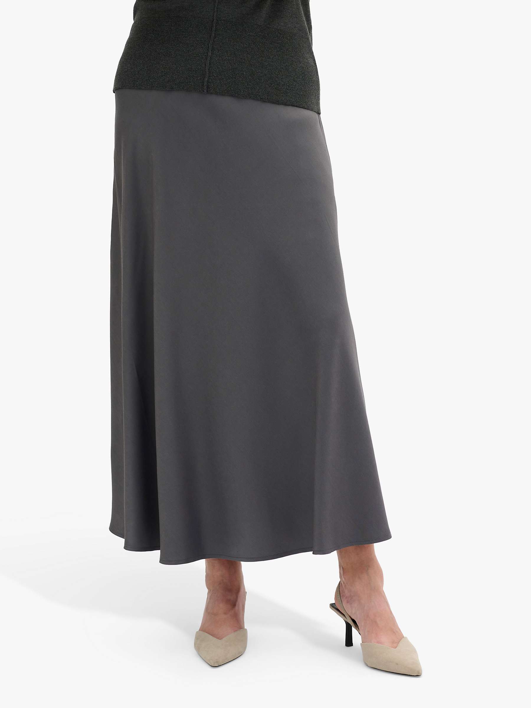 Buy MY ESSENTIAL WARDROBE Estelle Satin Maxi Skirt Online at johnlewis.com