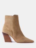 Mint Velvet Angled Heel Suede Ankle Boots
