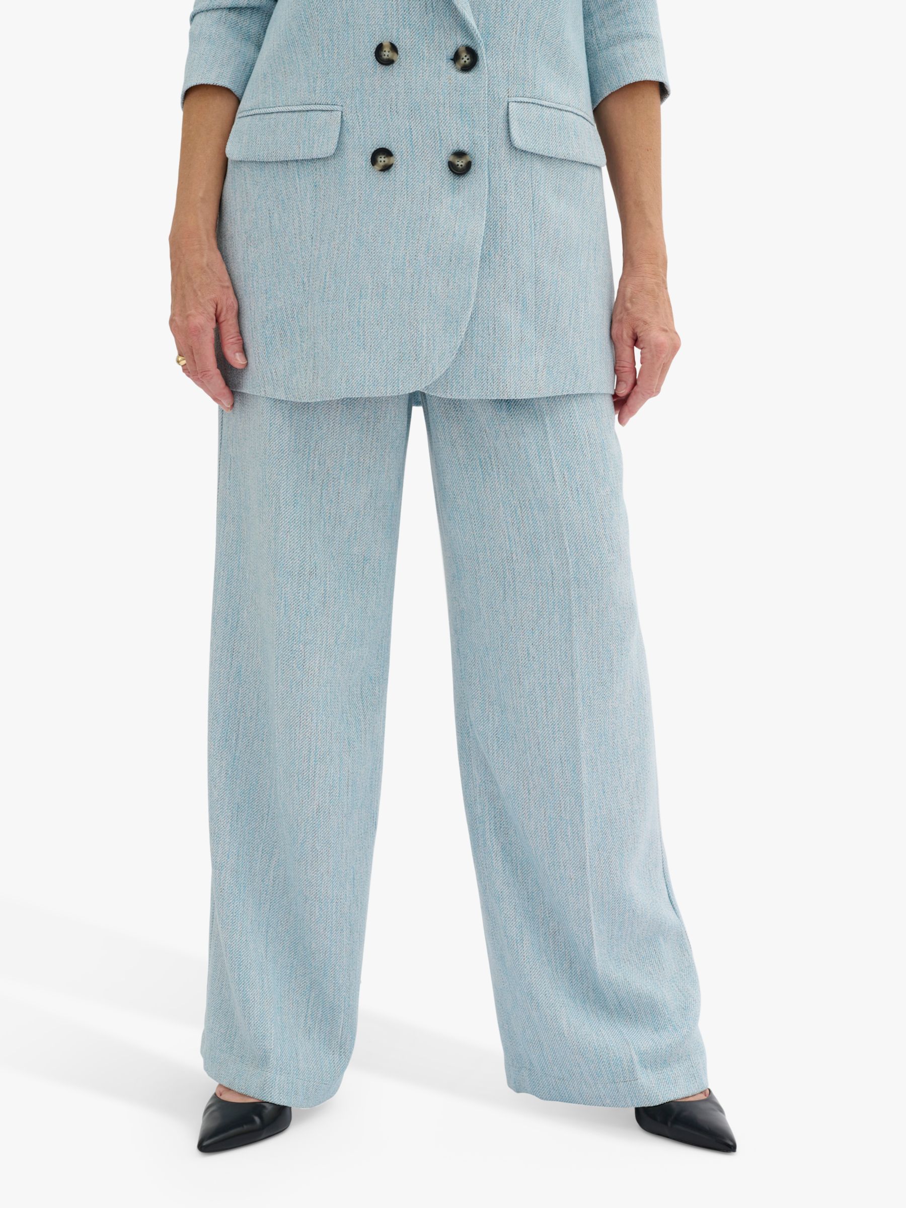 Light Blue Womens Trousers - Buy Light Blue Womens Trousers Online