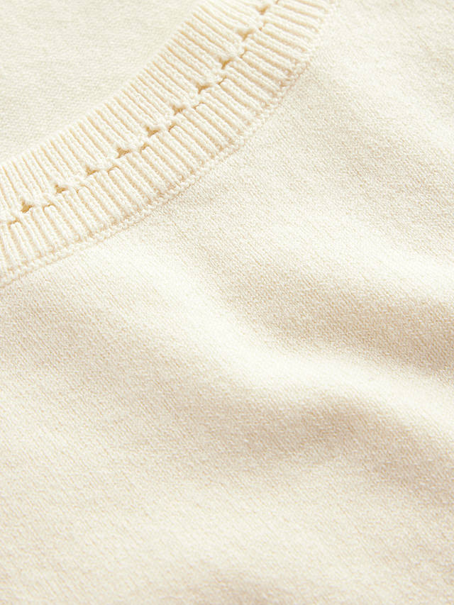 Boden Catriona Knit Tank Top, Warm Ivory