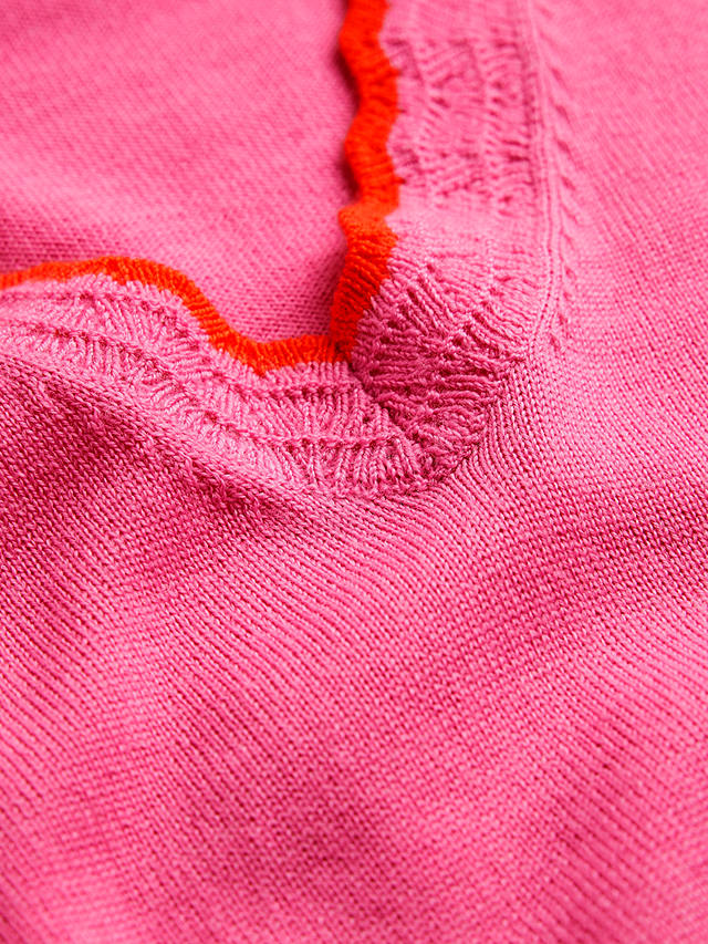 Boden Merino Wool Jumper, Mid Pink