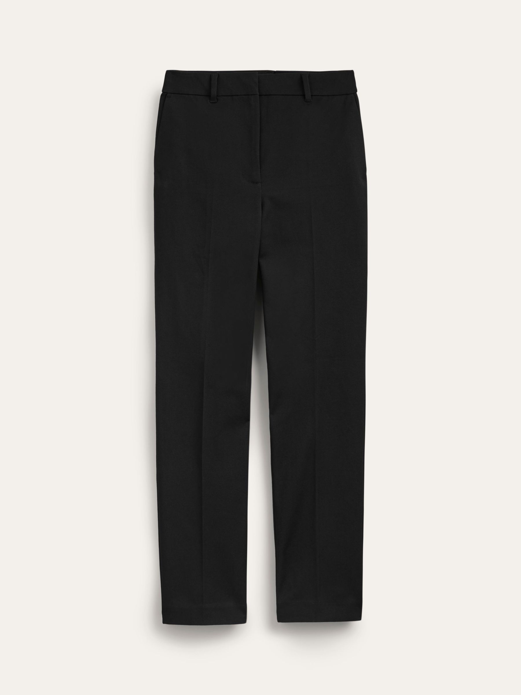 Boden Highgate Bi-Stretch Trousers, Black at John Lewis & Partners