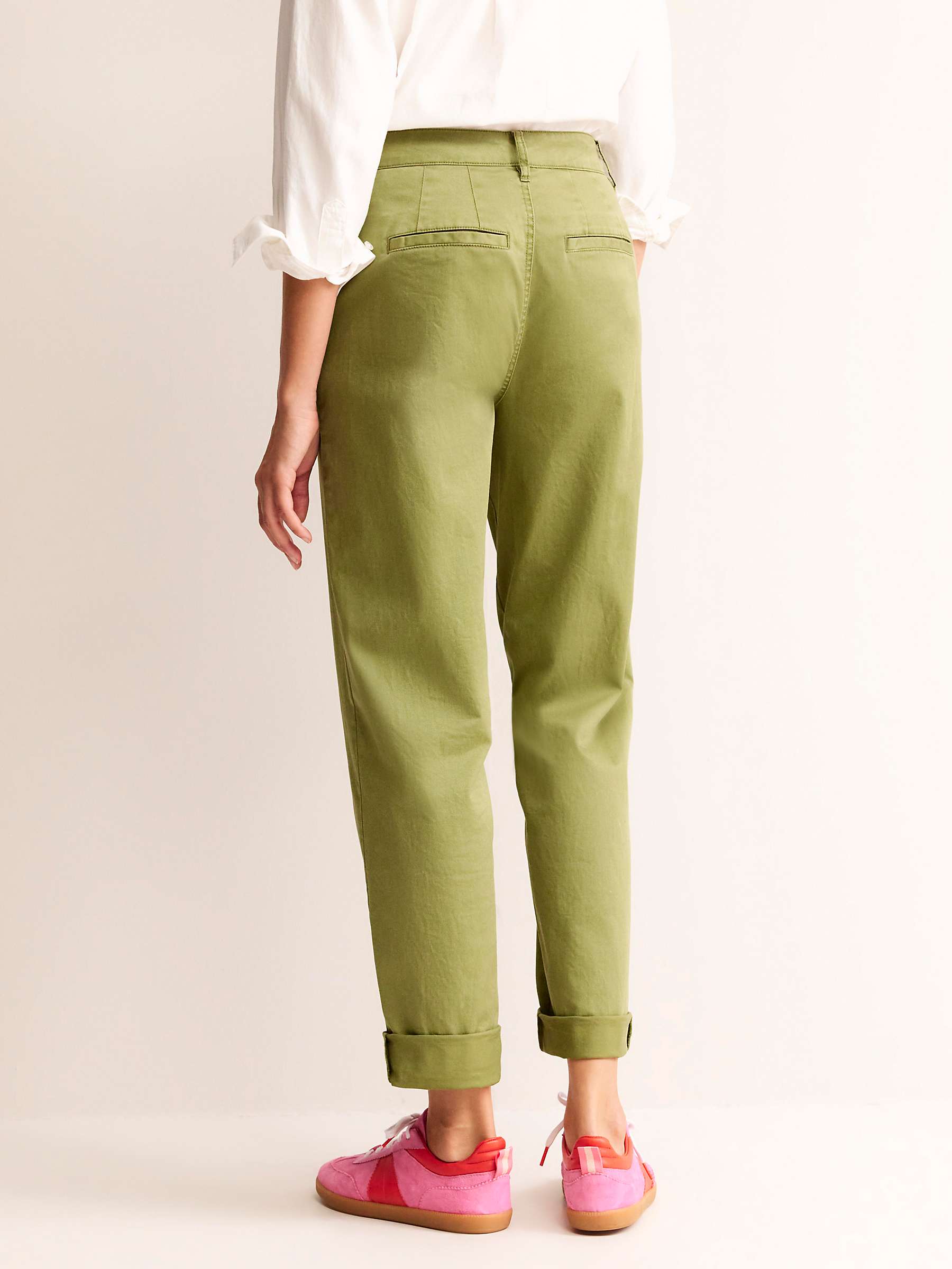 Buy Boden Barnsbury Chino Trousers, Mayfly Online at johnlewis.com