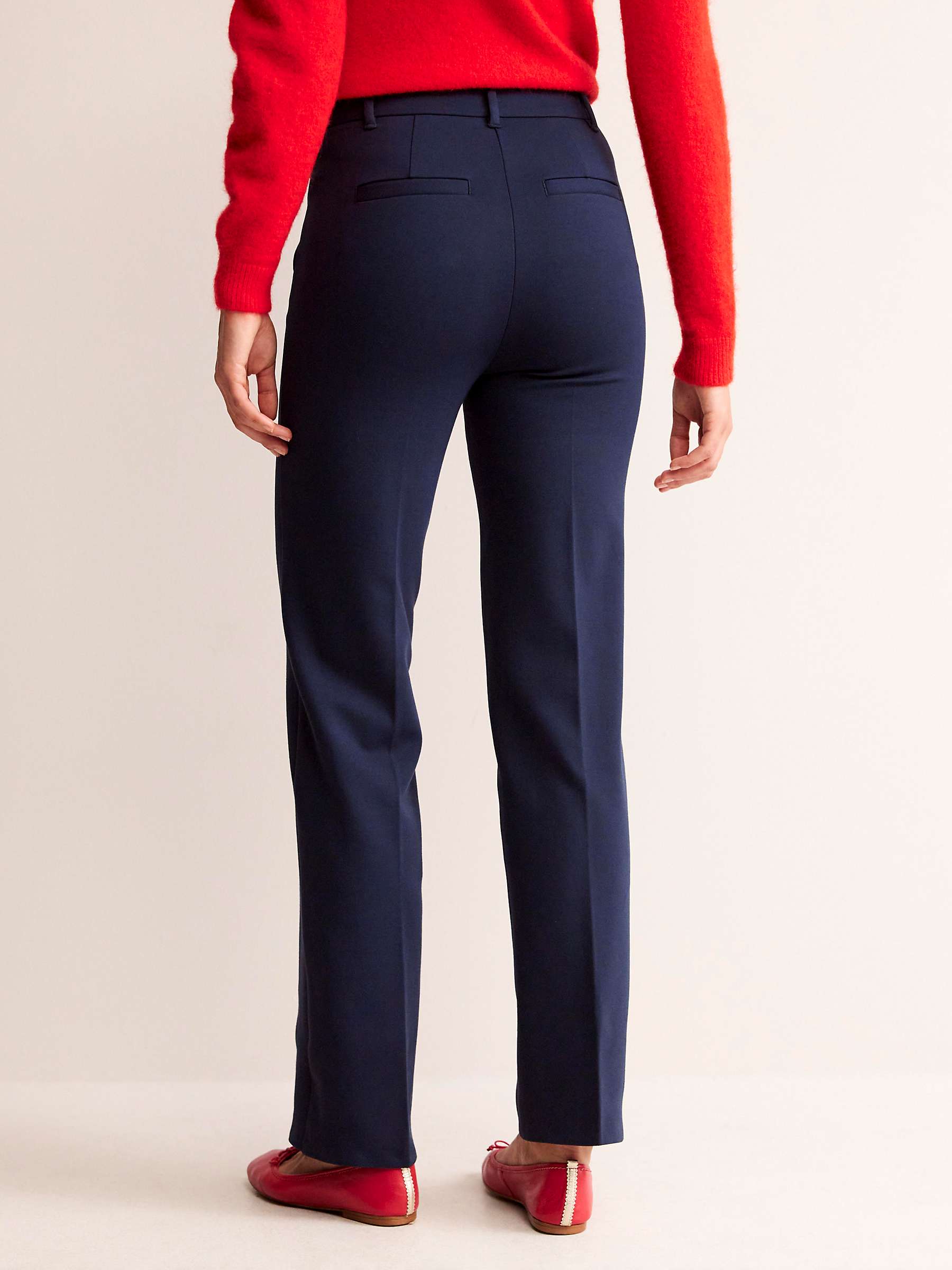 Buy Boden Pimilico Ponte Trousers Online at johnlewis.com
