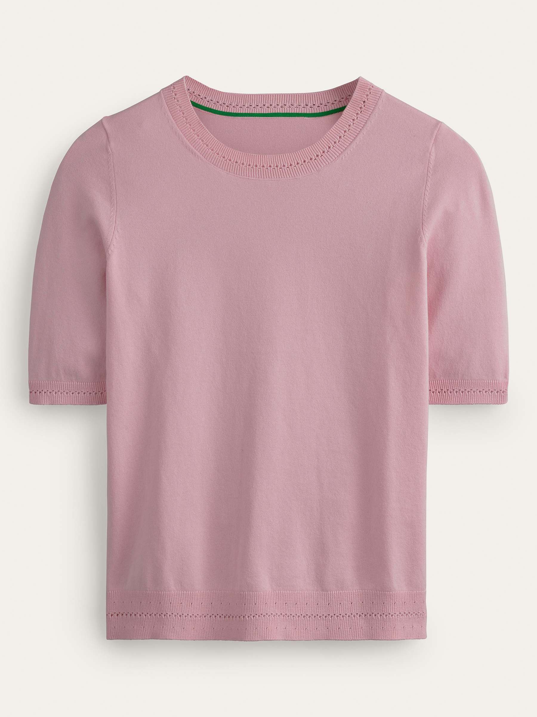 Buy Boden Catriona Cotton Blend Crew Neck T-Shirt Online at johnlewis.com