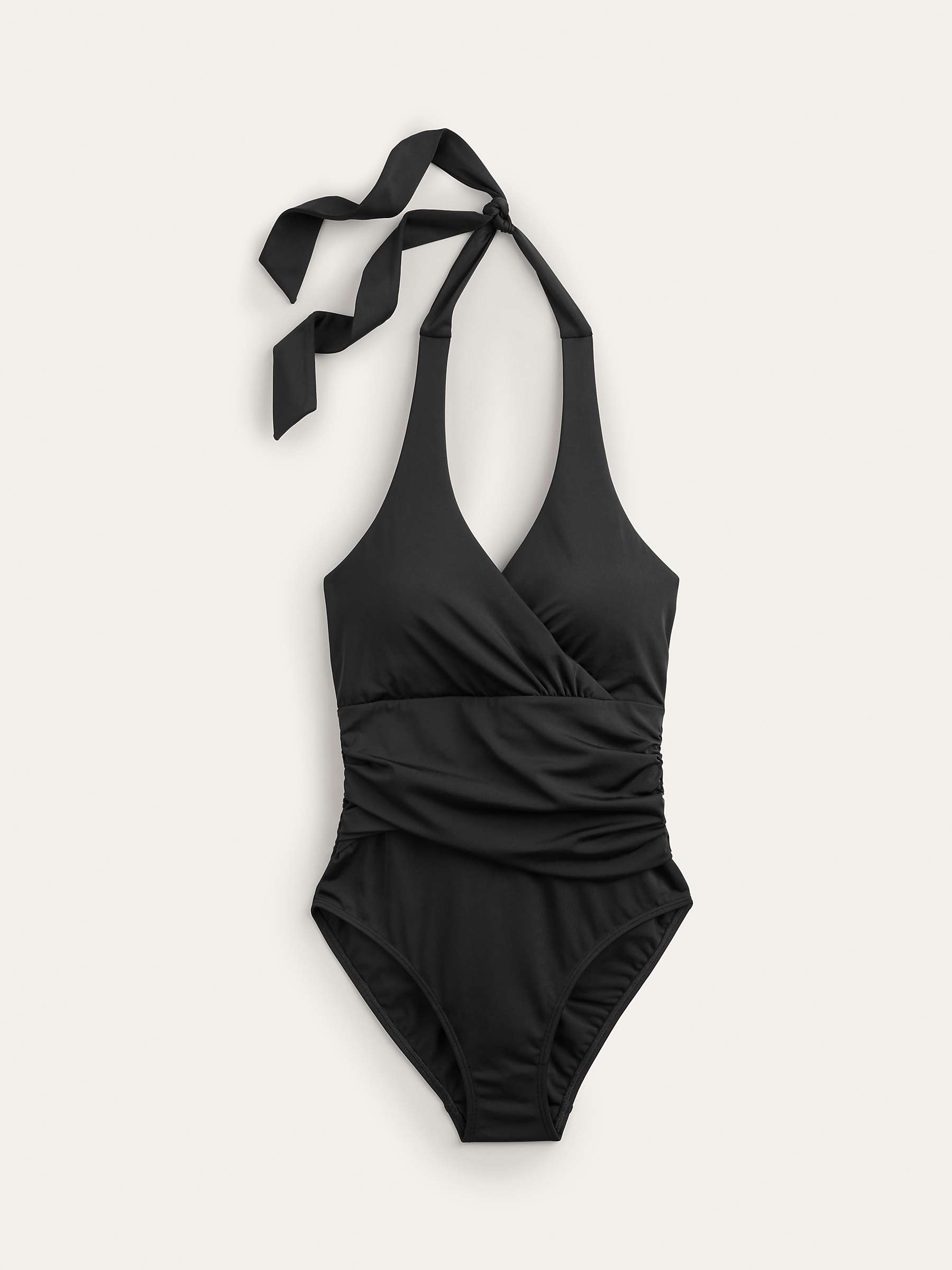Buy Boden Levanzo Ruched Halterneck Swimsuit Online at johnlewis.com