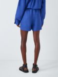 John Lewis Linen Blend Beach Shorts, Blue