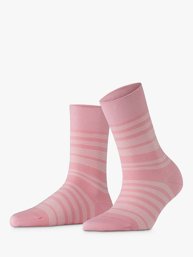 FALKE Sensitive Sunset Stripe Ankle Socks, Rose