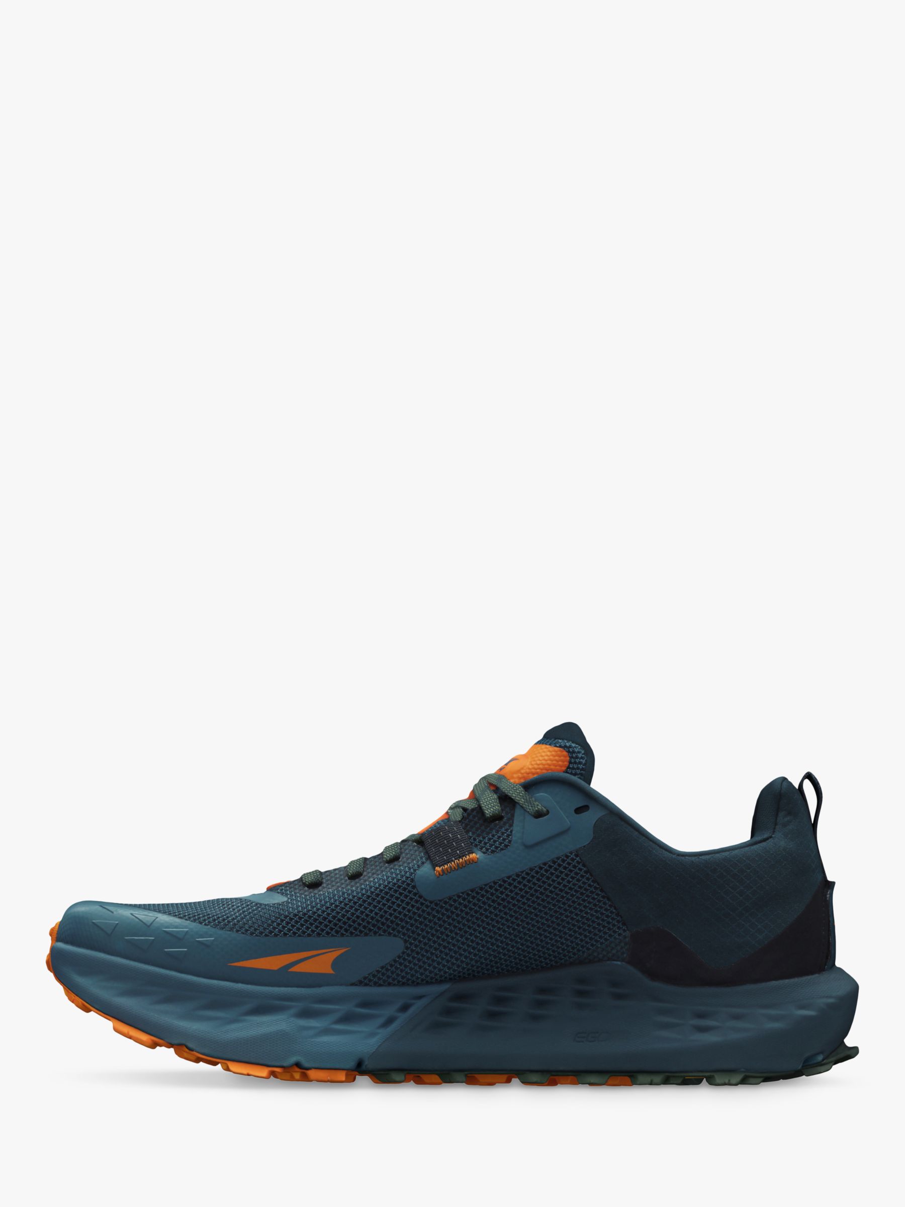 Altra Timp 5 Men's Running Shoes, Blue/Orange, 11