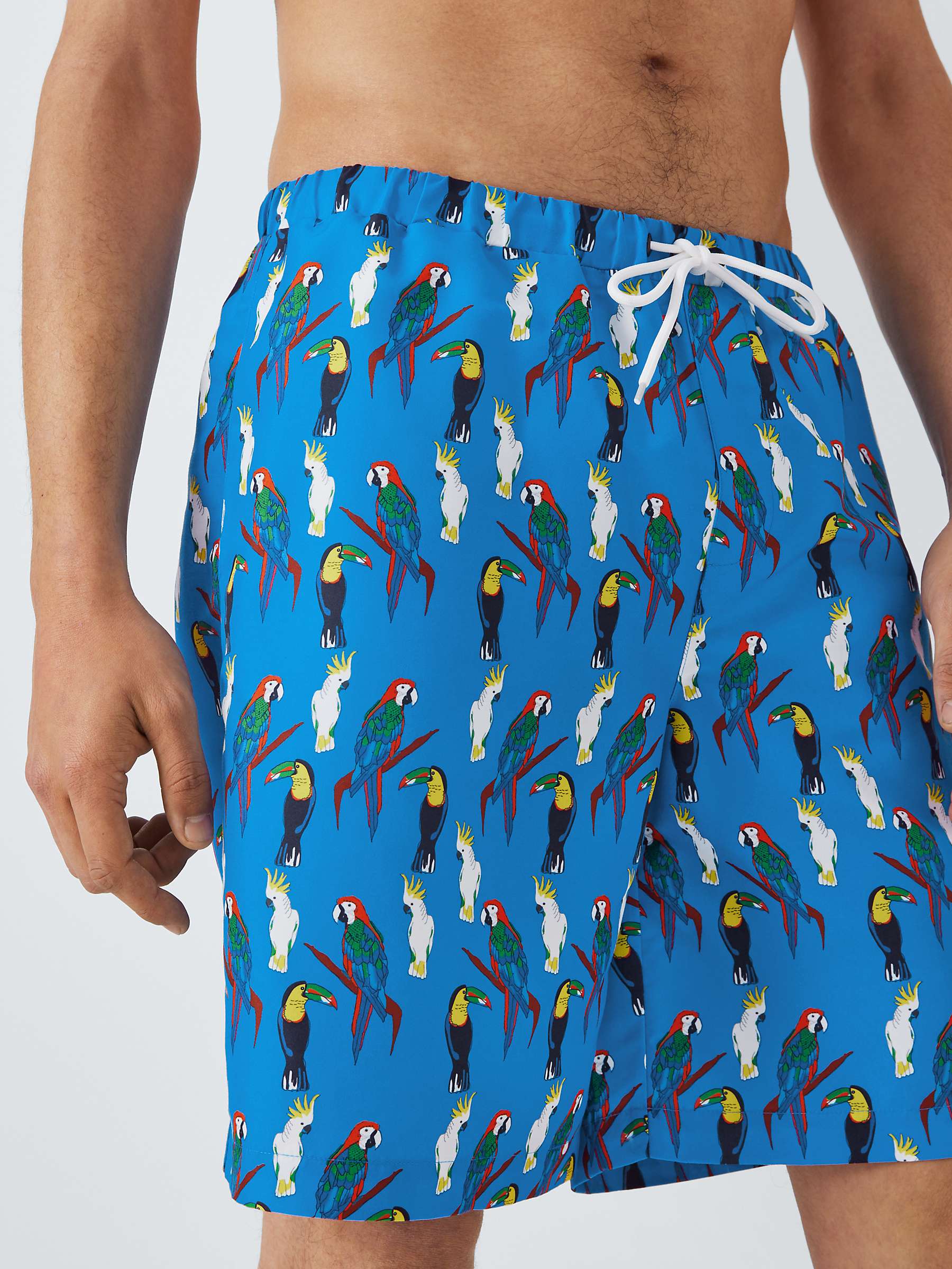 Buy Their Nibs Tropical Bird Print Swim Shorts Online at johnlewis.com