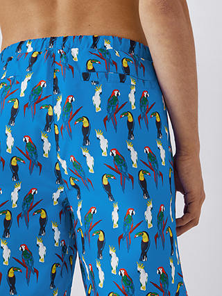 Their Nibs Tropical Bird Print Swim Shorts