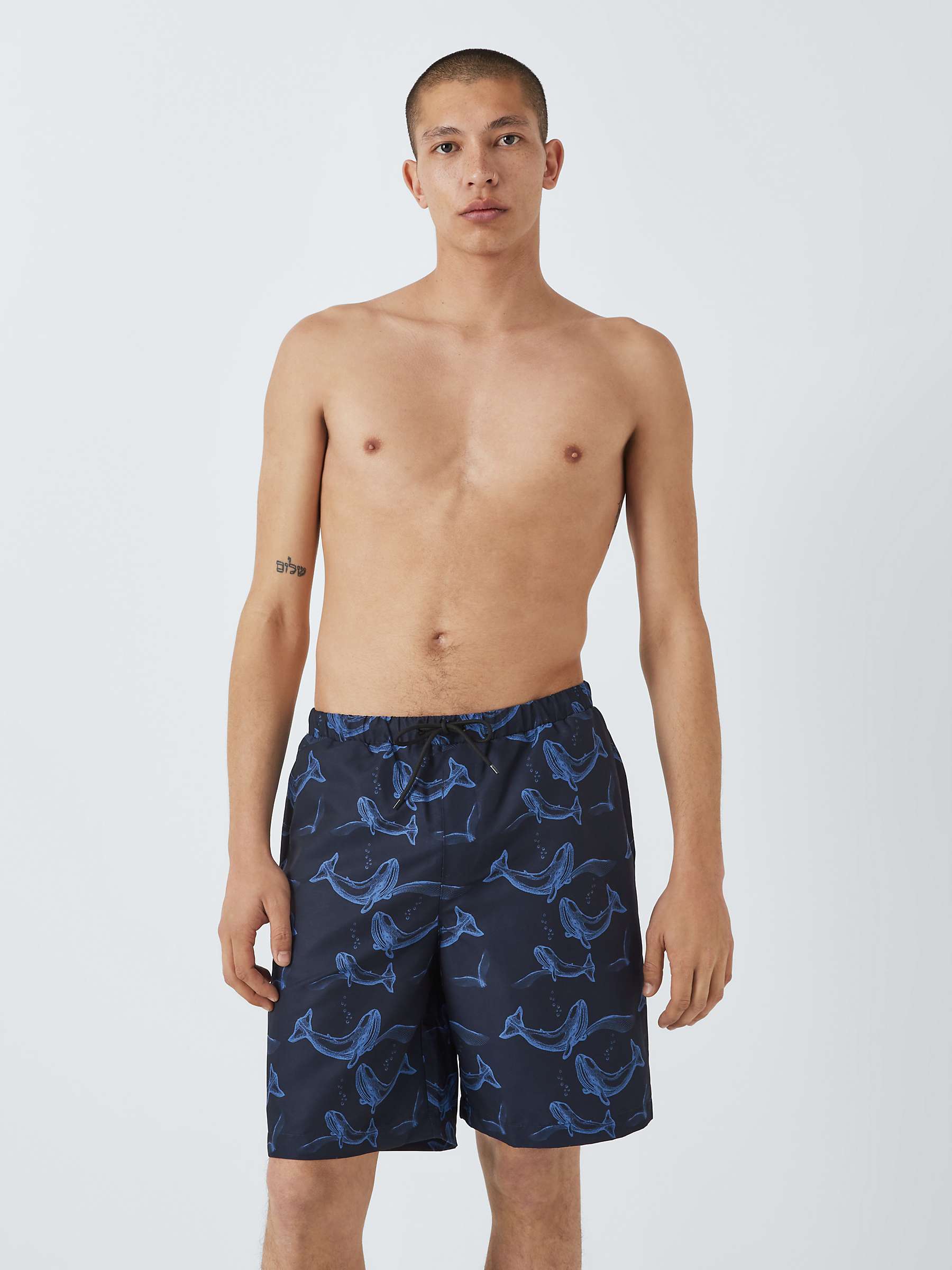 Buy Their Nibs Whale Print Swim Shorts Online at johnlewis.com