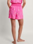 Monsoon Kiran Embroided Shorts, Pink, Pink