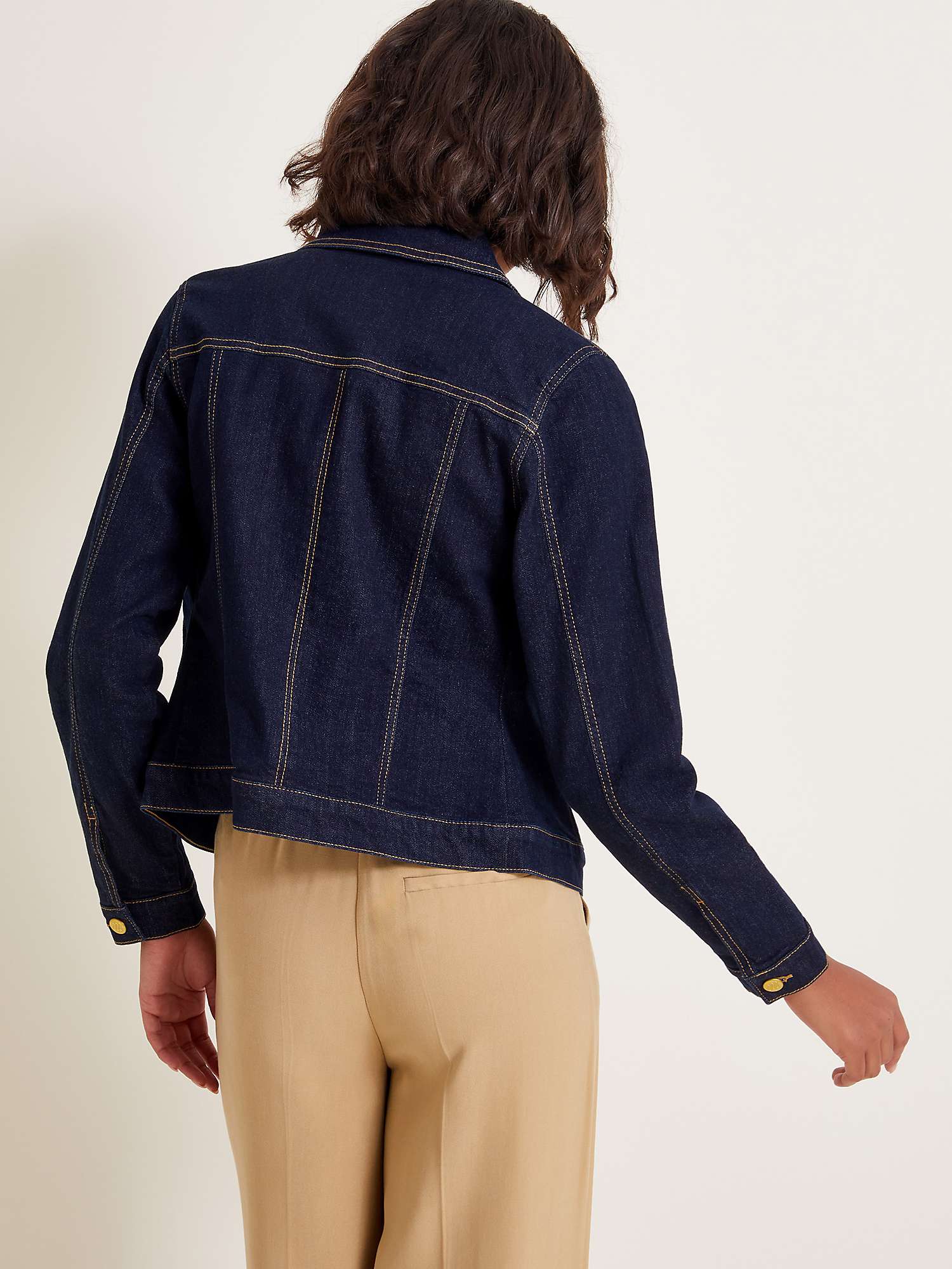 Buy Monsoon Maya Denim Jacket, Indigo Online at johnlewis.com