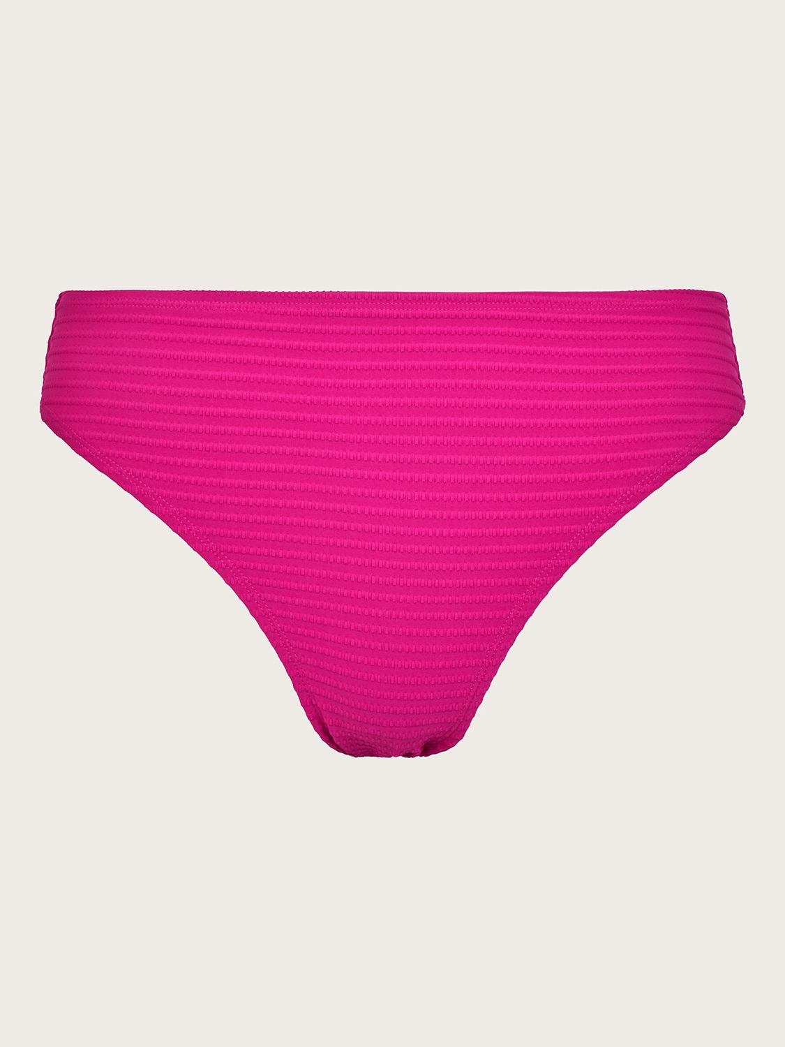 Monsoon Maria Bikini Bottoms, Pink at John Lewis & Partners