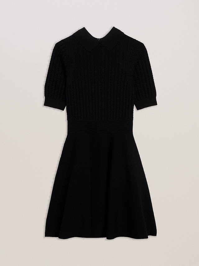 Ted Baker Miiaaa Knitted Skater Dress, Black