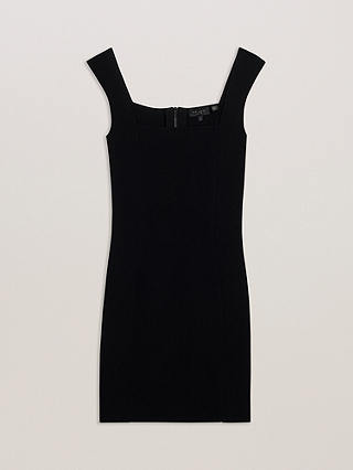 Ted Baker Imojenn Knitted Bodycon Mini Dress, Black